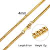 Damen Herren Ketten Halsketten Edelstahl Flache Schlangenglied Gliederketten 24" Breite 3mm 4mm 6mm
