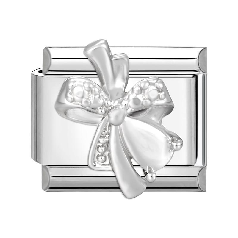 Shell Starfish Star Rose Flowers Heart Crown Zircon Italian Charm Links Fit 9mm Stainless Steel Bracelet Women DIY Making Gifts