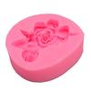 Silicone Shaper Gardenia Flower Shape Moulding Tool for Candle Soap Clay Chocolate Crafts Making
