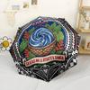 Spider Web Design Outdoor Automatic Umbrella Compact & Durable 8-Rib Design Sturdy Construction for Outdoor Daily Use Fashionable Best for Christmas