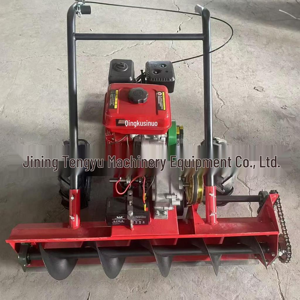 Jiaolong Gasoline Snow Sweeper with Electric Start