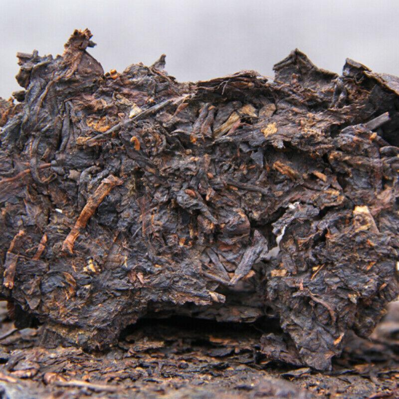 357g 2006 Pu'er Pişmiş Çay Kek Menghai Kahverengi Dağ Yaşlı Ağaç Pu-erh Siyah Çay