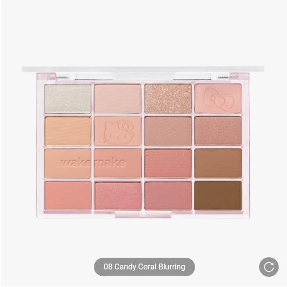 [HELLO KITTY][Limited] WAKEMAKE Soft Blurring Eye Palette (4 Options)