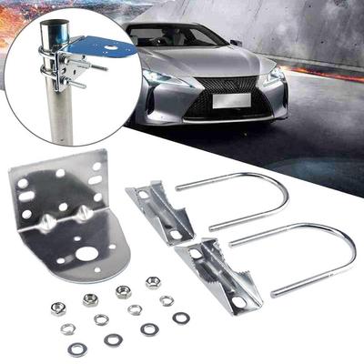 Mast Mounting U-bolt Clamp Kit For Ham UHF VHF CB Cellular Trucker Antennas Car Accessories Antenna Mast Clamp With U-Bolts