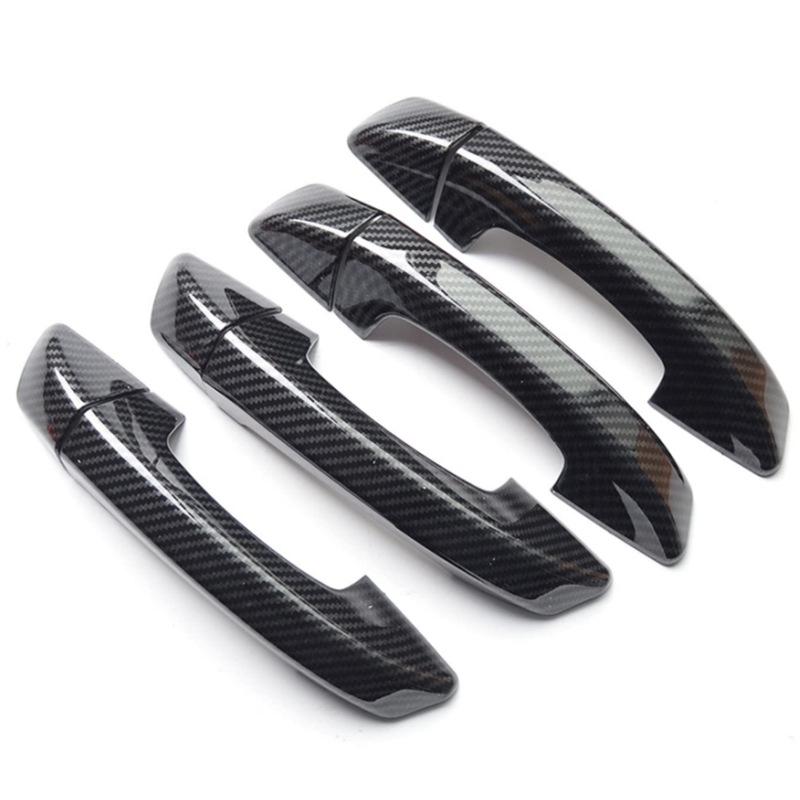 Gloss Black Door Handle Accents for 2009-2012 VW Golf MK6