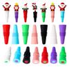 Eco-friendly Silicone Wine Bottle Stopper, Multi-color Options – Ideal Christmas Gift