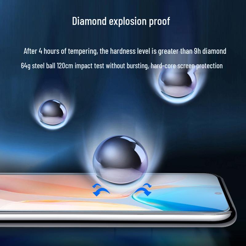 HD Tempered Screen Protector for Vivo X70/X60/X50/X30/X27/X23/X21s/X9s