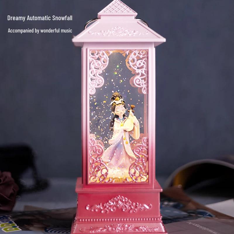 Octave Ballet Rotating Crystal Music Box - Children s Birthday Gift 9 Tunes