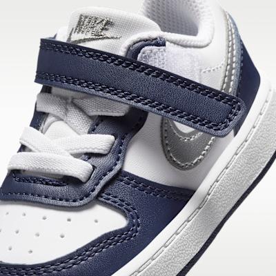Nike Court Borough Low Recraft TD 'White Metallic Silver' Sneakers