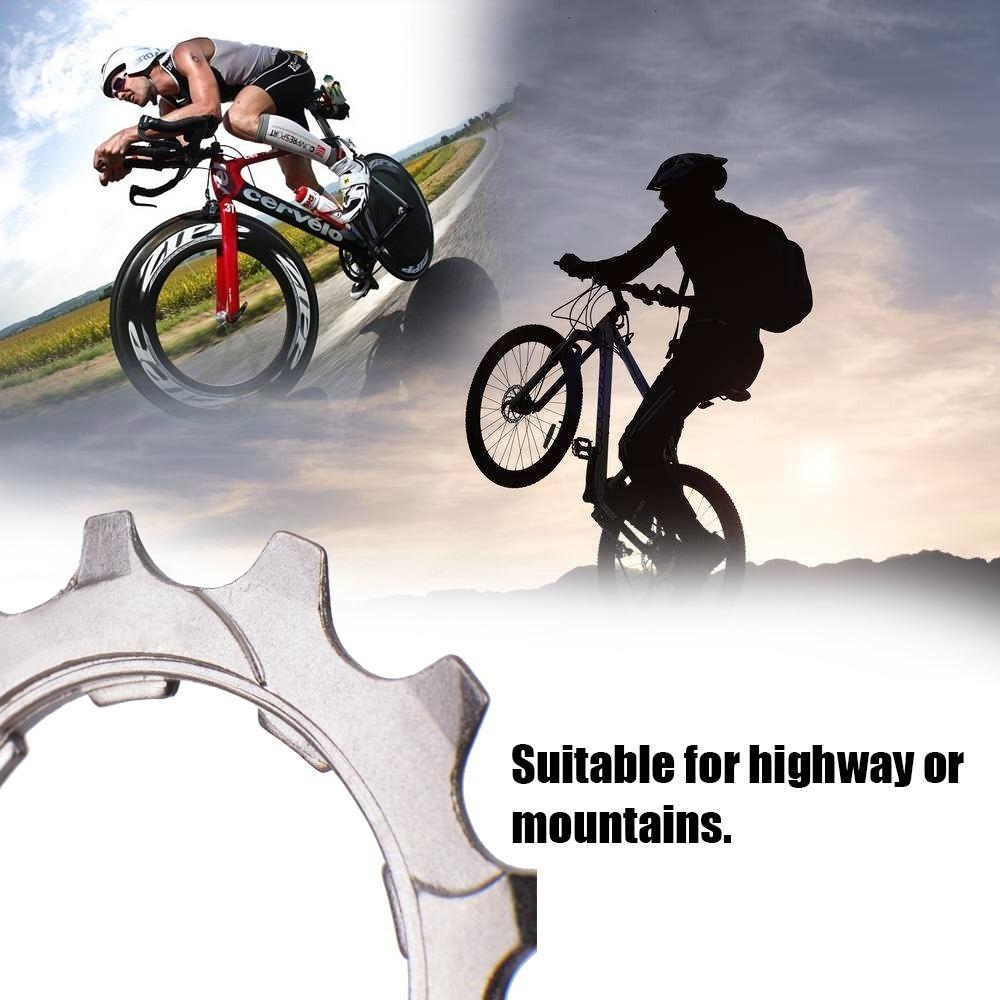 2PCS 8/9/10/11 Speed Bike Freewheel Steel Freewheel Pinion Durable Fixed Gear Cog  Bicycle Repair