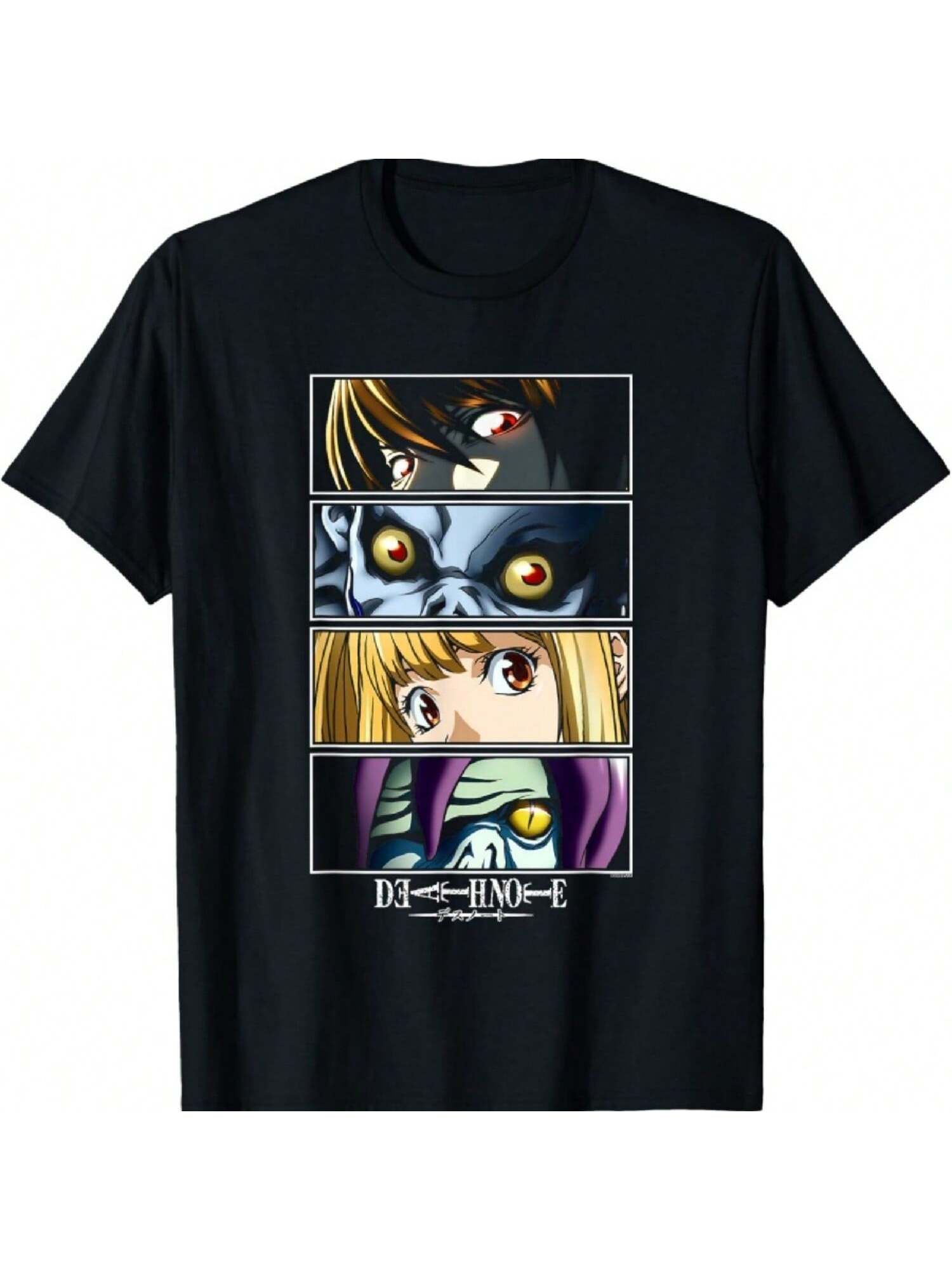 Close Up Character Eyes Anime T-Shirt S разноцветный