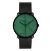 Quartz Watch Steel Band 40mm Green Dial Unisex Watches 25300013
