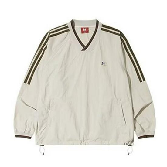 Men s American Retro Striped Raglan V-Neck Hoodie Baseball Jacket - Spring & Autumn Style Double Extra Large