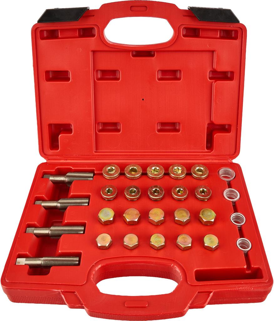 Oil plug thread repair kit, 64 pieces, KD10511