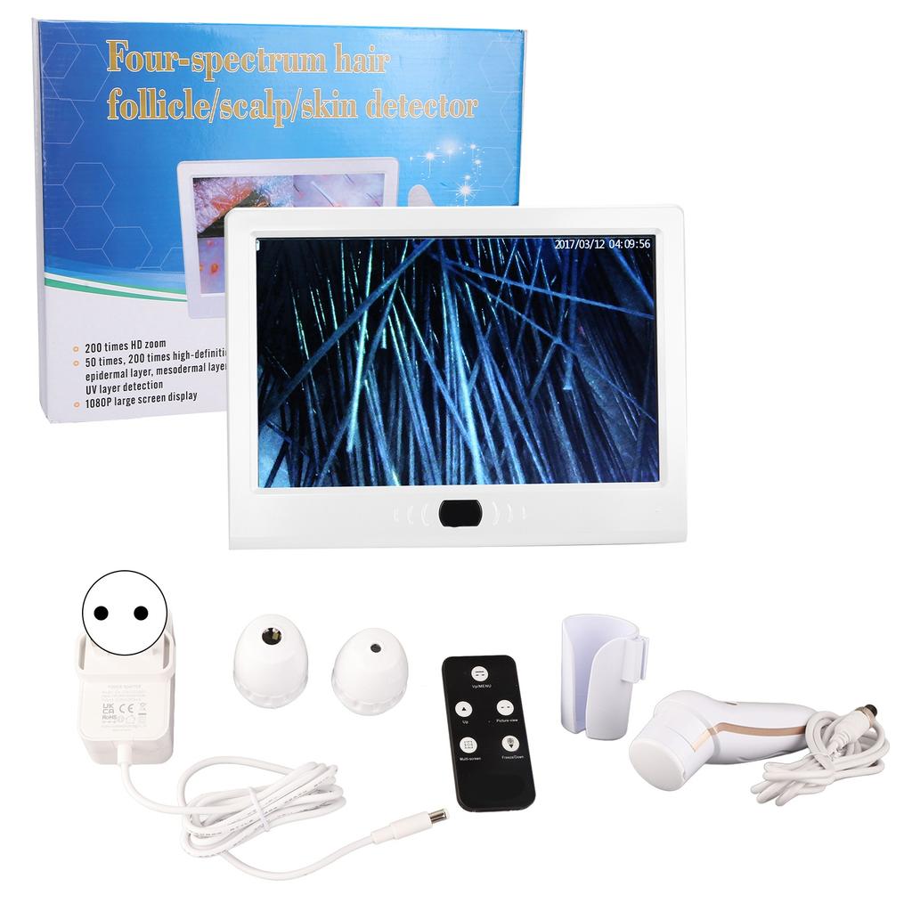12inch Skin Scalp Detector MultiFunctional Rechargeable Hair Follicle Skin Analyser Machine