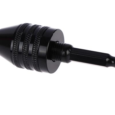 1/4'' Hex Shank Keyless Drill Chuck Quick Change Adapter Converter Drill Adapter