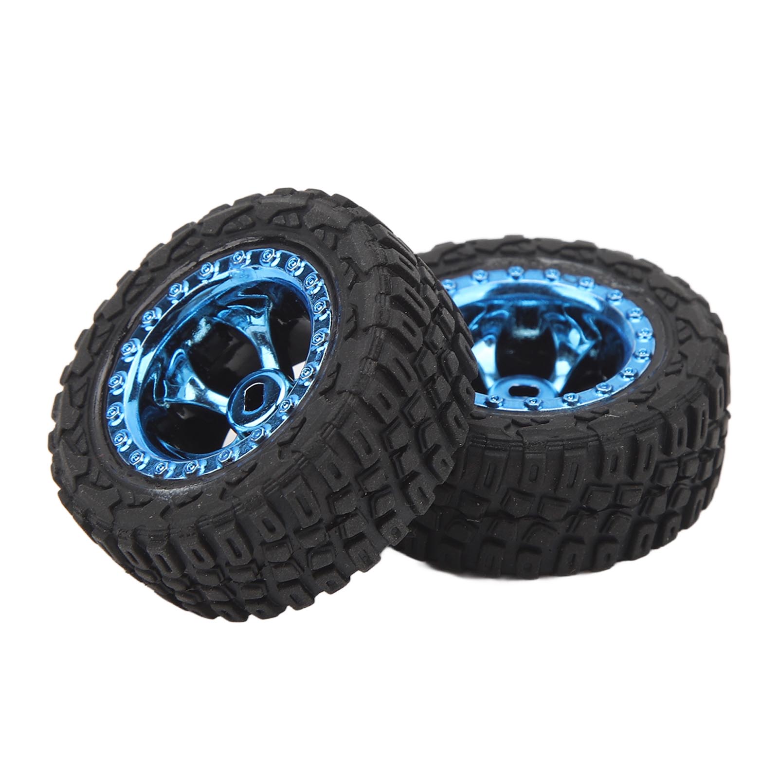 

2 шт. Шини для радіокерованої машини Гумові колеса Сильне зчеплення Протиковзкі Надлегкі Запасні частини для радіокерованої машини для