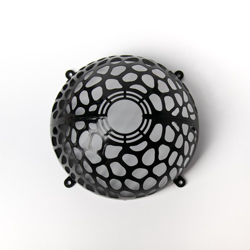 Hollowed Plants Soil Protector Cover Plastic Transparent Floral Hole Cover Replaceable Aquatic Plant Suspension Ball