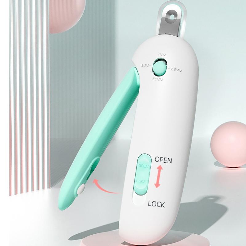 Schieber-Scheren für Hunde und Katzen Können Verstellt Werden Rundloch-Scheren Nagelscheren Verletzen Nicht die Blutlinie Blindschere Sicher