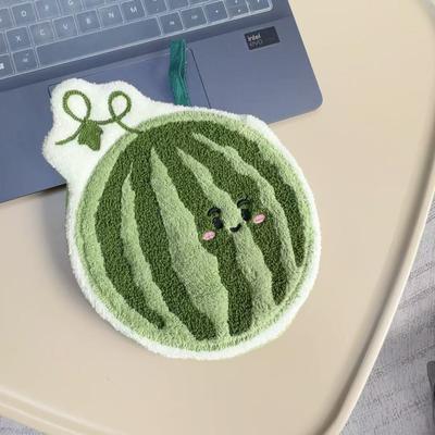 Coral Fleece Thickened Cartoon Hand Towel, Kitchen And Bathroom Small Towel