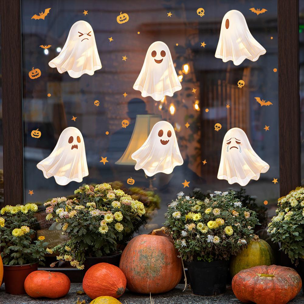 Halloween Cute Window Stickers, Stickers, Decorative Window Stickers