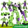 6 in 1 MINI Devastator Transformation Model MINI Devastator 22CM Action Figure Robot Plastic Toys BEST Gift Child Kid New