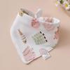 Super Soft Cotton Infant Bib & Neck Warmer - Anti-Spit Up, Autumn/Winter Triangle Scarf