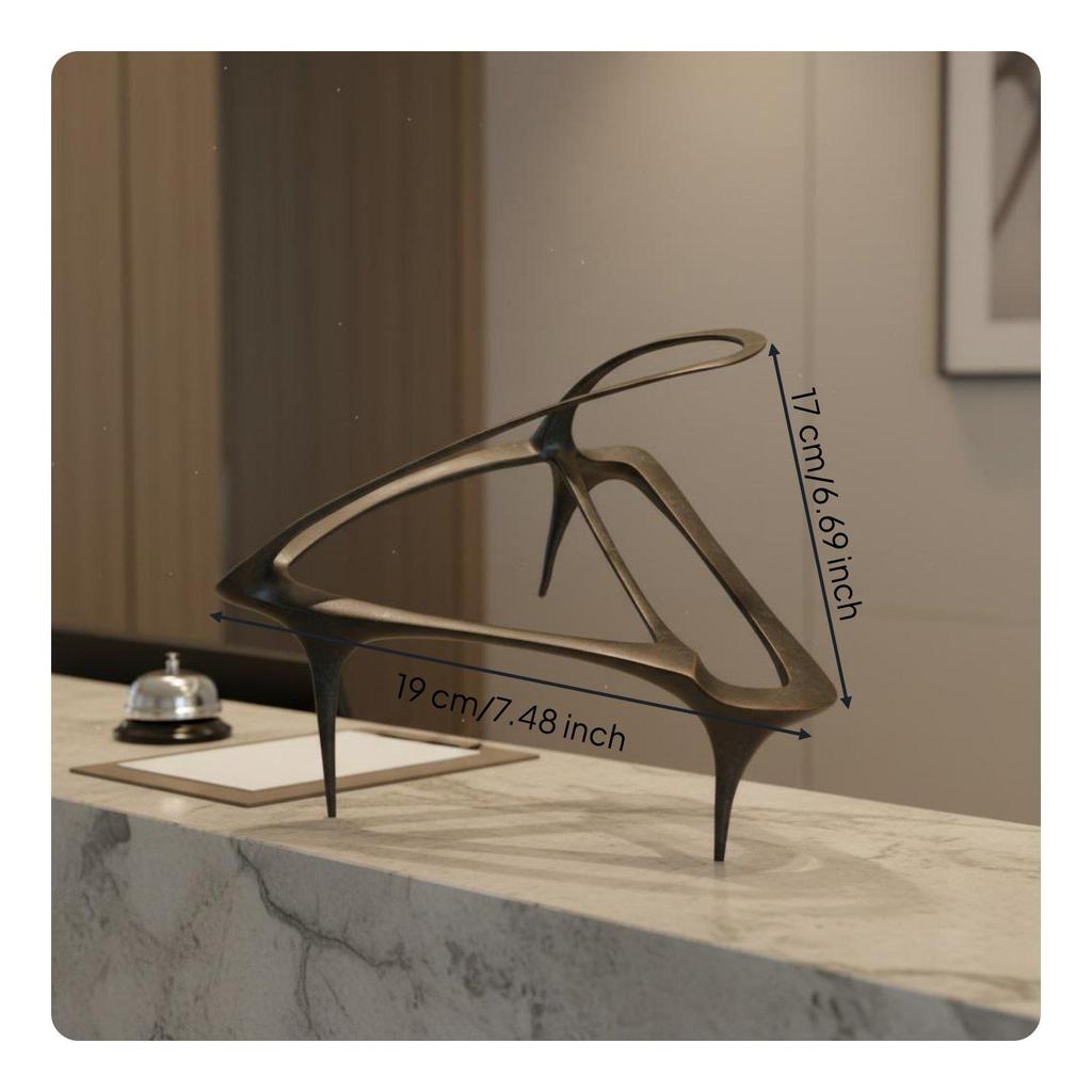 Metal Grand Piano Sculpture Simple Lines for Showroom, Hotel Lobby, Music Lovers