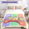3pcs Game Controller Bedding Set Duvet Cover Closure Includes 1 Duvet Cover & 2 Pillowcases, Soft and Comfortable for All Seasons.