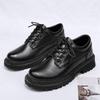 Leather Men Casual Shoes Breathable Handmade Mens Business Shoes Classic Black Shoes Flats Men Dress Shoes Moccasins