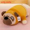 Dogs Plush Cute Doll With Short Sleeved Decor And Letter Embroidery Design