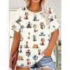 Comfortable Versatile Top Casual Loose Short Sleeve Fashion T-Shirts Women’s