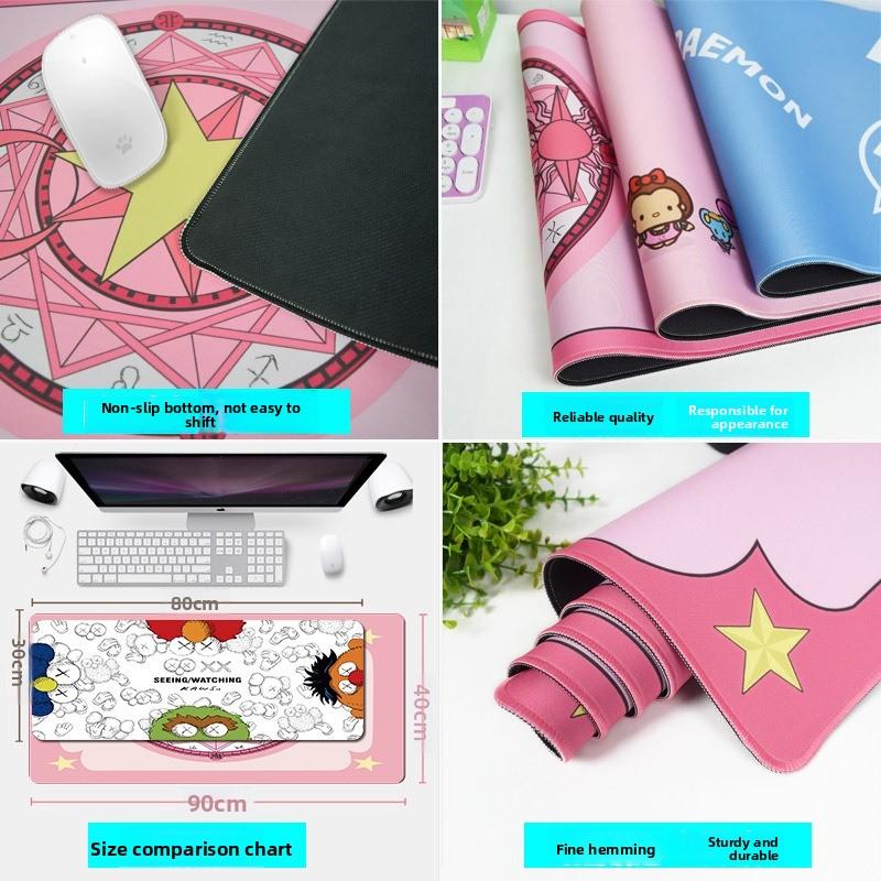 Ethnic Style Pattern Round Small Creative Thickened Mouse Pad Keyboard Pad Office Cup Table Mat Production