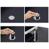 Power 1 Led+2 charge USB Kitchen Table Pop Up Electrical Socket Retractable Hidden Desktop Sockets