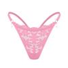 Cross-border New Product Pearl Pendant Women's Underwear Foreign Trade Amazon Specializes In Multi-color Low-rise Lace Women's Thong