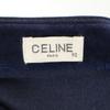 Celine Made In Japan Long Sleeve Velor Cardigan 90 Navy Romper Set Kid's Used