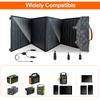 100W 18V Portable Foldable Solar Panel Solar Charger Emergency Power for Outdoor Camping Traveling