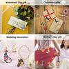 40 PCS Vintage Butterfly PET Transparent Stickers Set Butterflies Resin  Decals for Scrapbook DIY Crafts Laptops