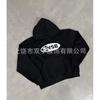 Teens Hoodie Set Letter Print Loose Fit Casual Sweatshirt Men Women