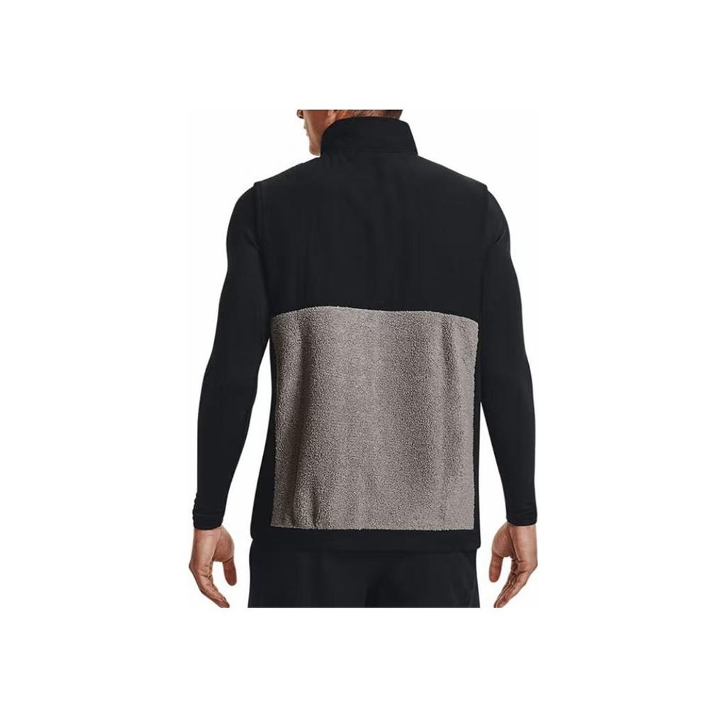 Under Armour Color Block Design Logo Print Training Vest Men Vests Gray 1366096-294