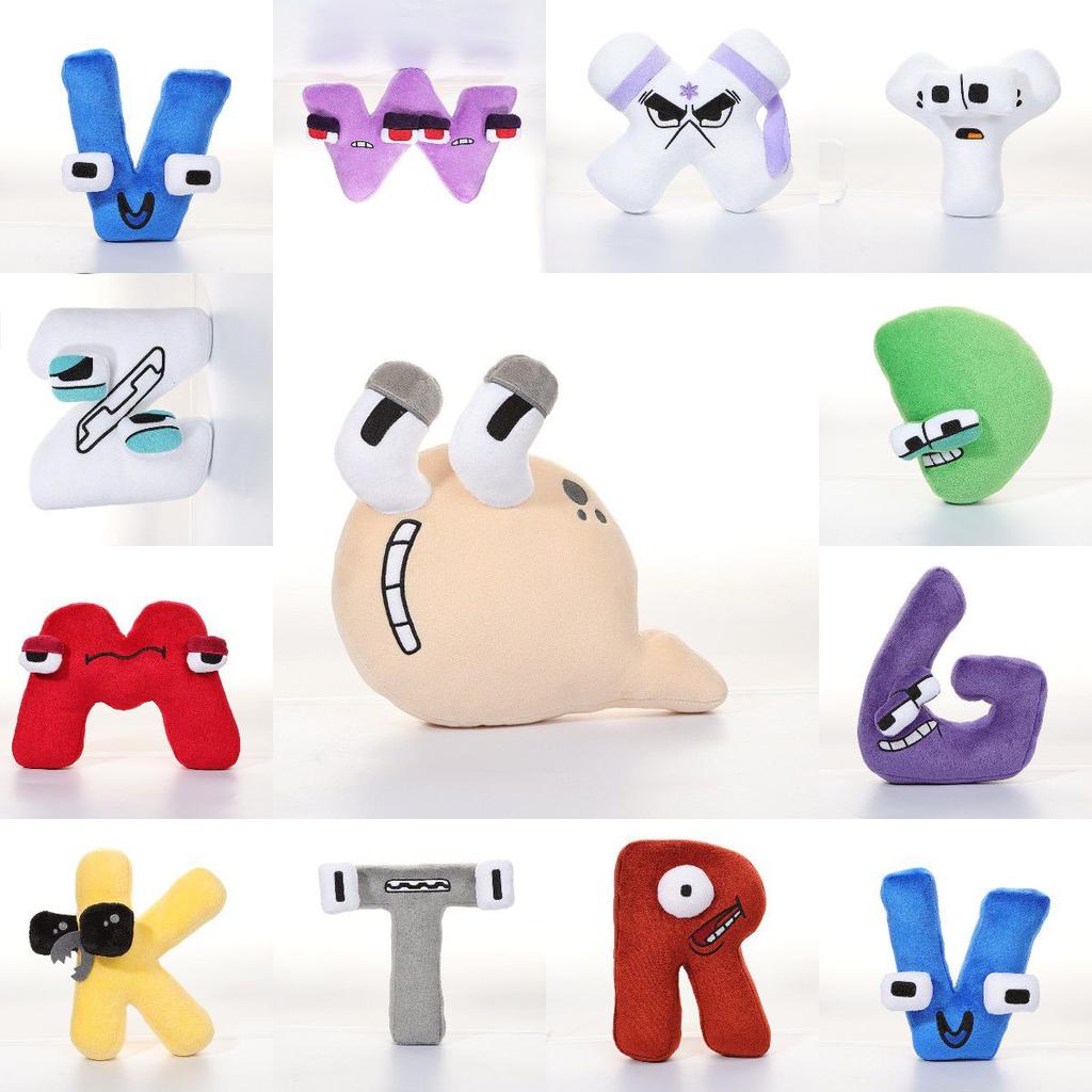 Letter Lore Alphabet A Plush Dolls Baby Educational Toys Home Decor Gift Xmas