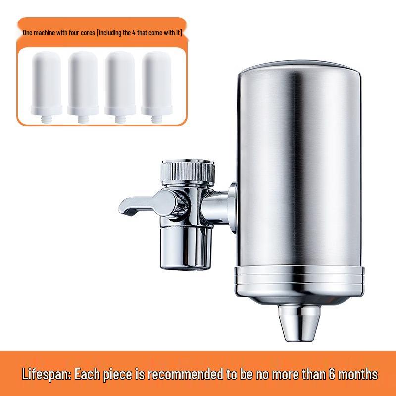 

Hanyou 304 Stainless Steel Faucet Water Filter with Ceramic Core