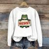 Women's Fashion Daily Versatile Casual Sweatshirts Long Sleeve Round Neck Top Sweatshirts