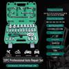 Comprehensive Car Mechanical Repair Tool Set with Socket Wrench