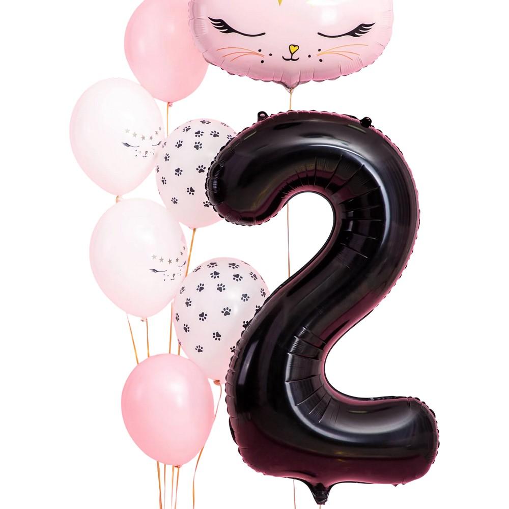 Unique Party Number 2 Foil Balloon