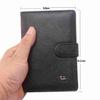 Retro Men Leather Buckle Multifunction Passport Holder Passport Bag Small Wallet Coin Pocket