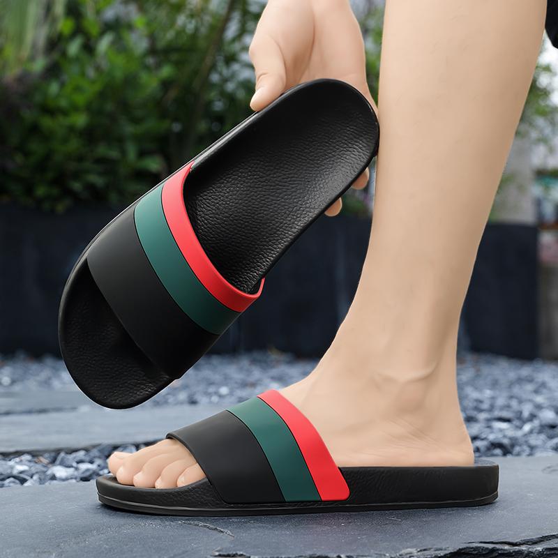 Men's Slippers New Large Size Fashionable Thick-soled Casual Sandals Comfortable Breathable Outdoor Beach Shoes for Men Slides