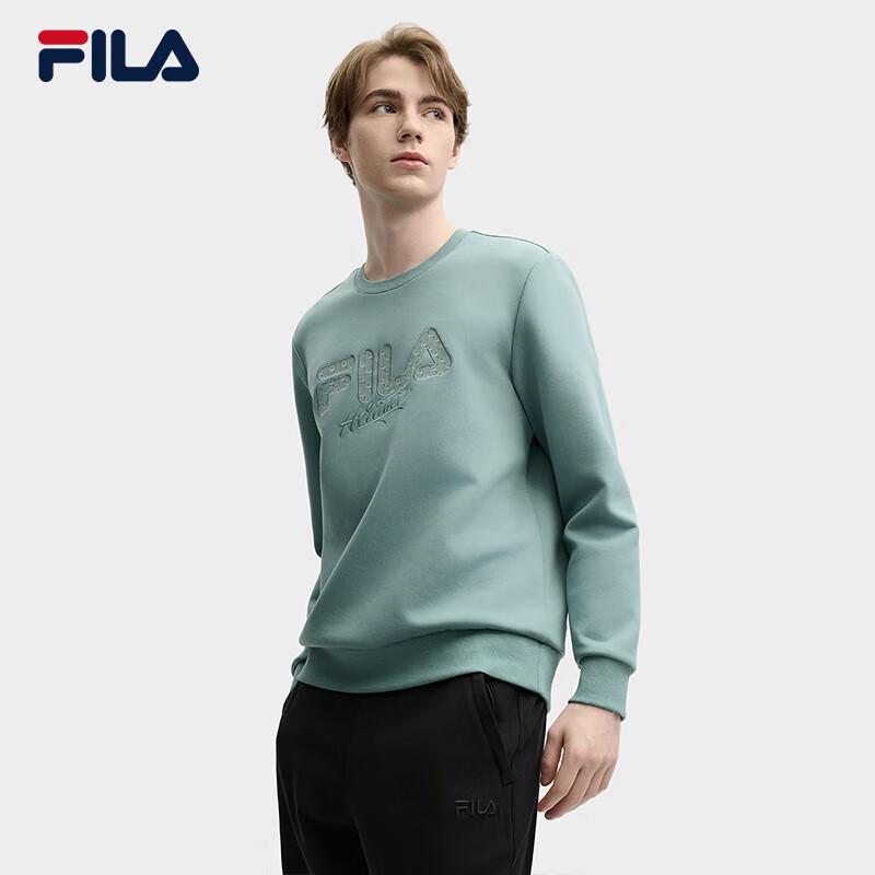 FILA Men s 2025 Spring Pullover Knit Sweatshirt M