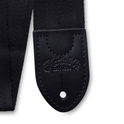 Martin Nylon Pick Holder Guitar Strap ? Black (18A0103) | Comfortable and durable, a must-have for everyday use