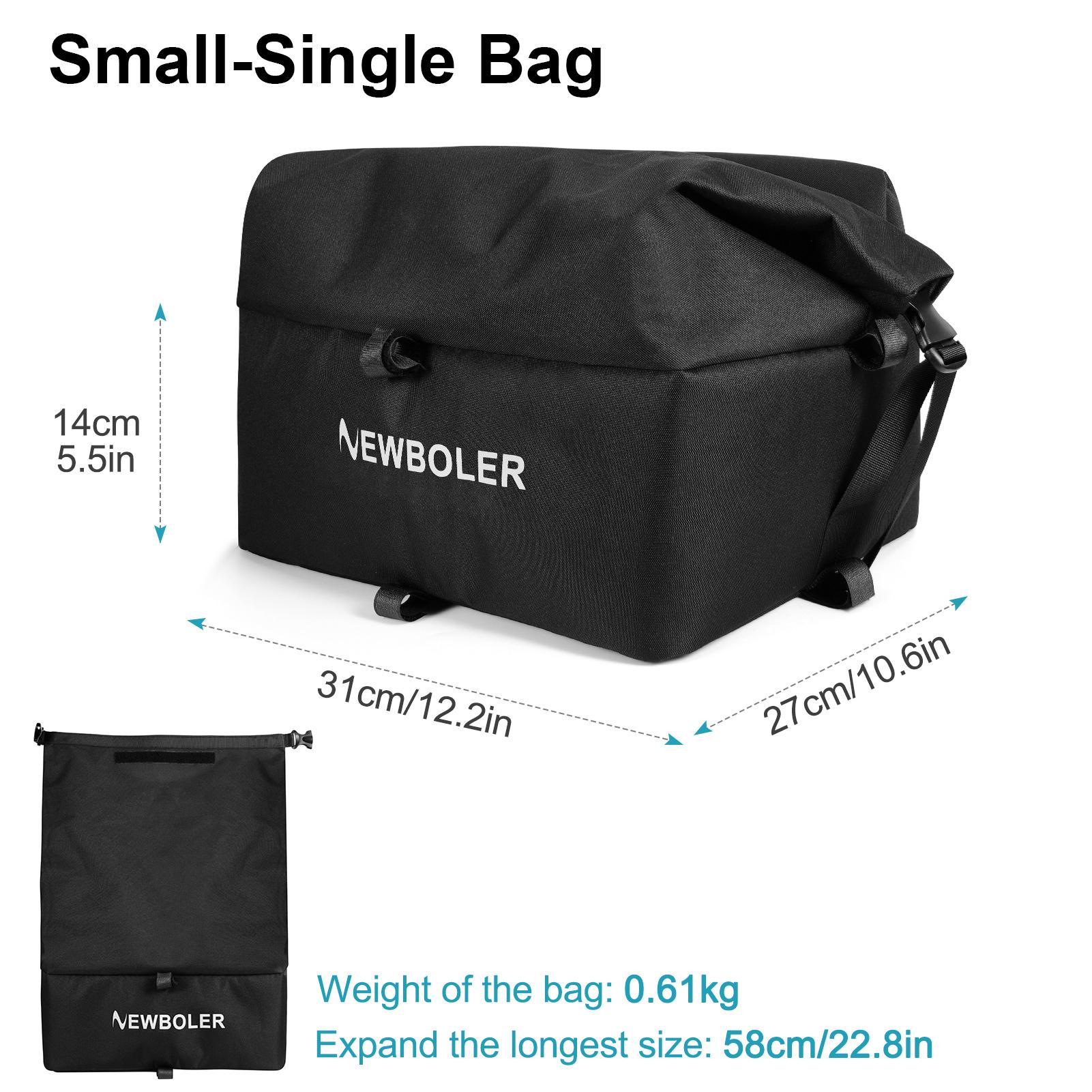 Bike Basket Rear Bicycle Basket Rear with Liner, Rear Removable Metal Bike Basket, Heavy Duty Bicycle Rear Basket for Most Bike Small Bag